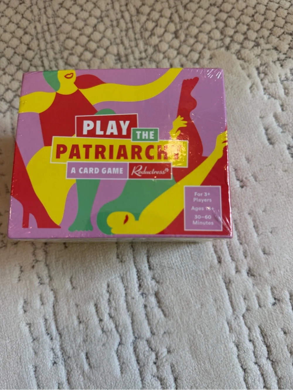 Reductress Play the Patriarchy Card Game - Pink/Multicolor